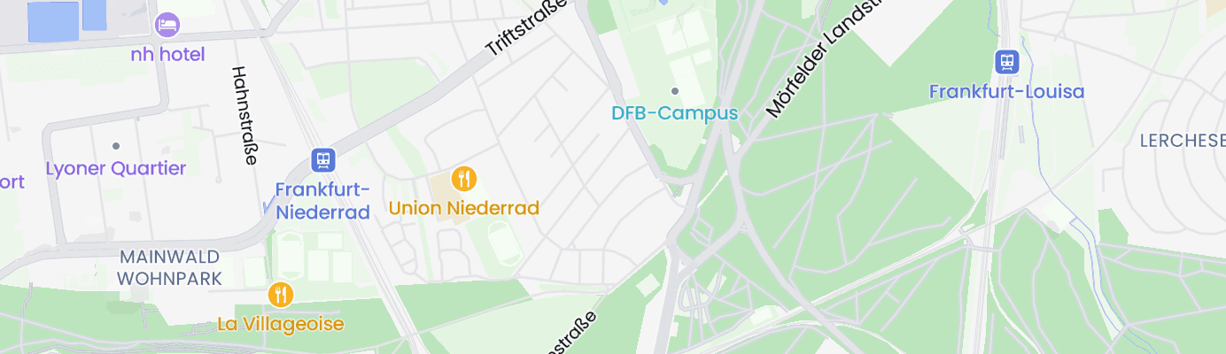 Map showing the approximate location