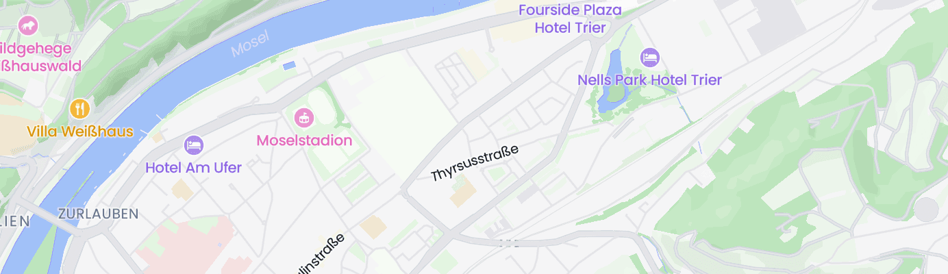 Karte mit dem ungefähren Standort