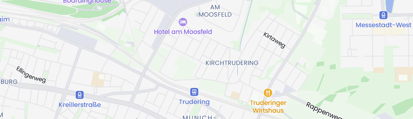 Karte mit dem ungefähren Standort