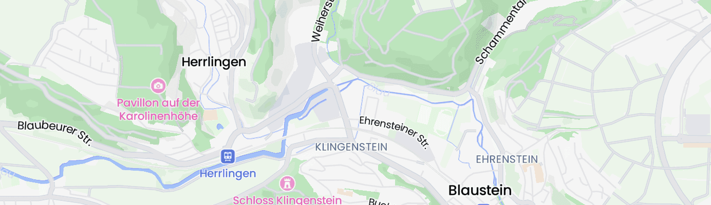 Karte mit dem ungefähren Standort