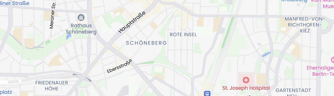 Karte mit dem ungefähren Standort