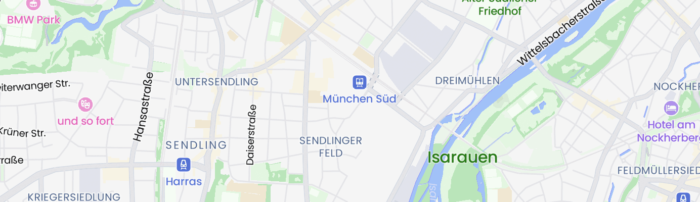 Karte mit dem ungefähren Standort