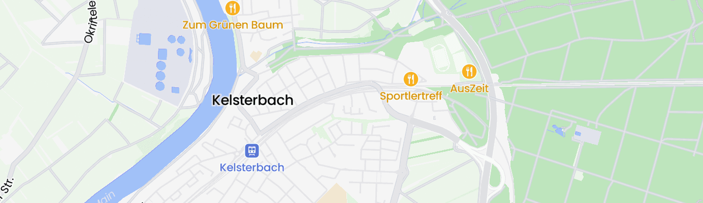 Karte mit dem ungefähren Standort