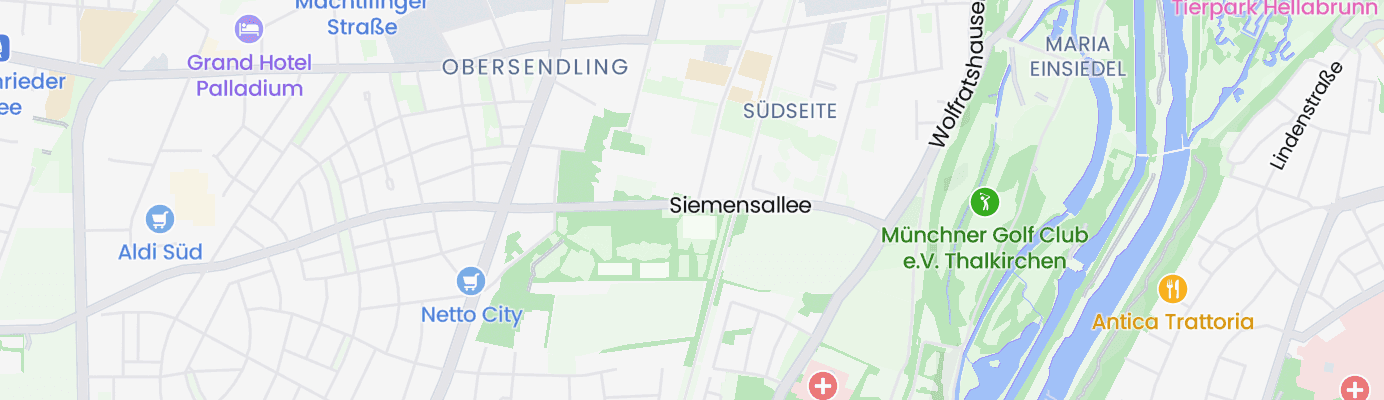Karte mit dem ungefähren Standort