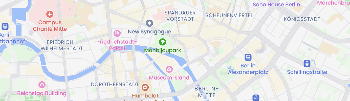 Karte mit dem ungefähren Standort