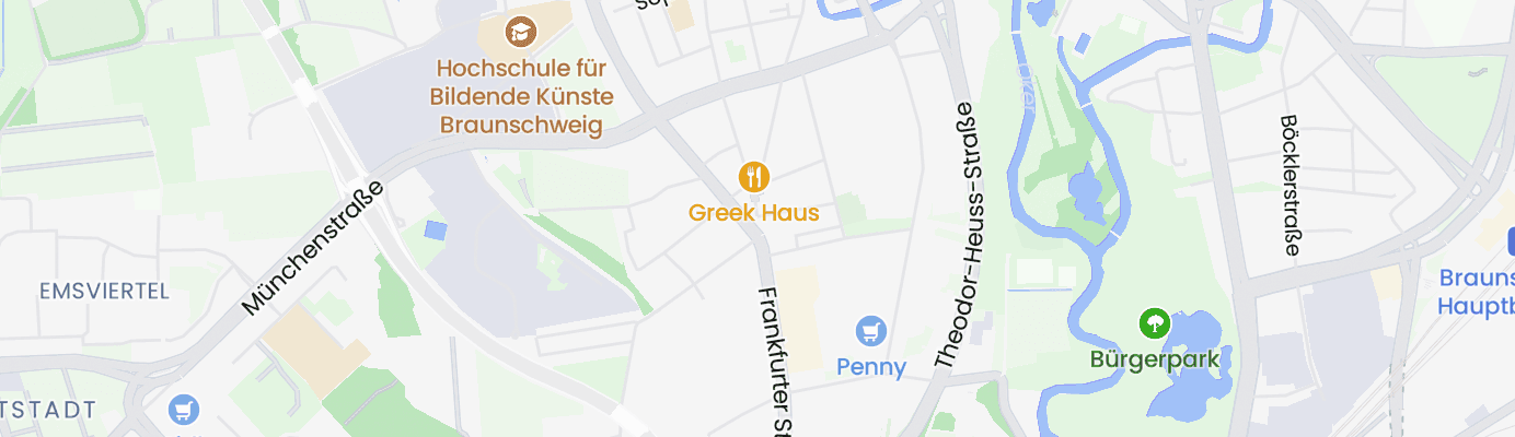 Karte mit dem ungefähren Standort