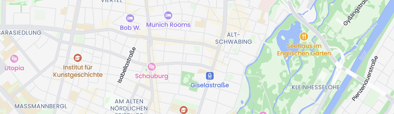 Karte mit dem ungefähren Standort