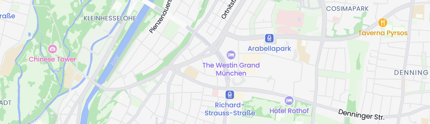 Karte mit dem ungefähren Standort