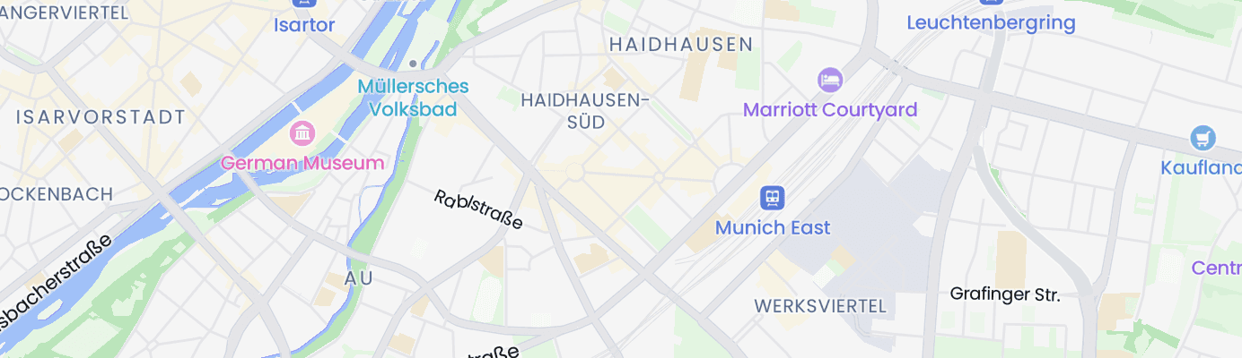 Karte mit dem ungefähren Standort