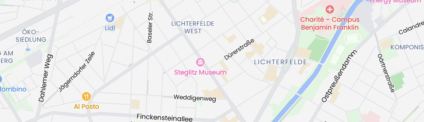 Karte mit dem ungefähren Standort