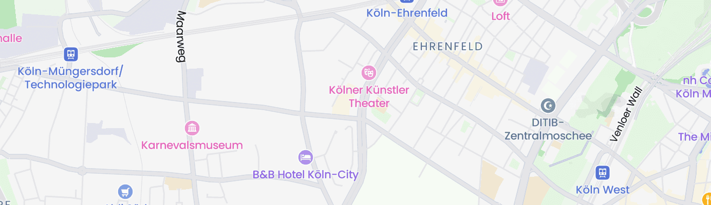 Karte mit dem ungefähren Standort