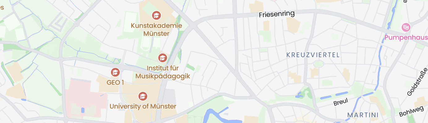 Karte mit dem ungefähren Standort