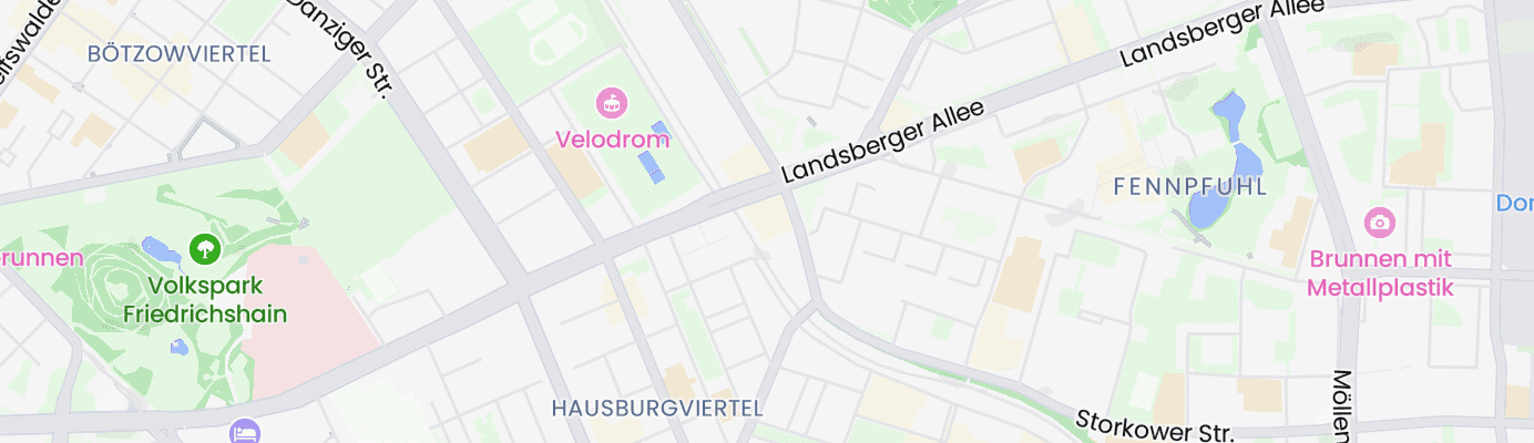 Karte mit dem ungefähren Standort