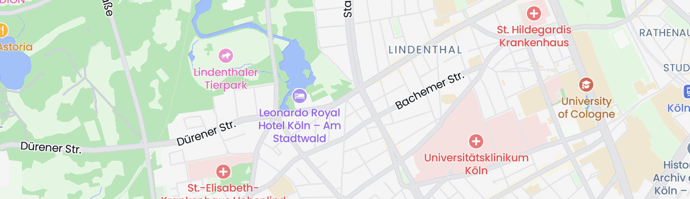 Karte mit dem ungefähren Standort