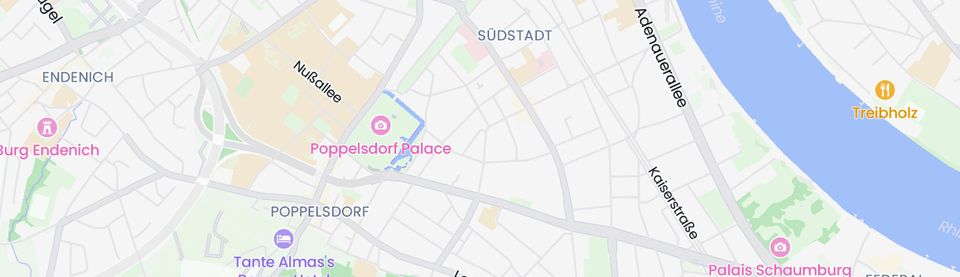 Karte mit dem ungefähren Standort