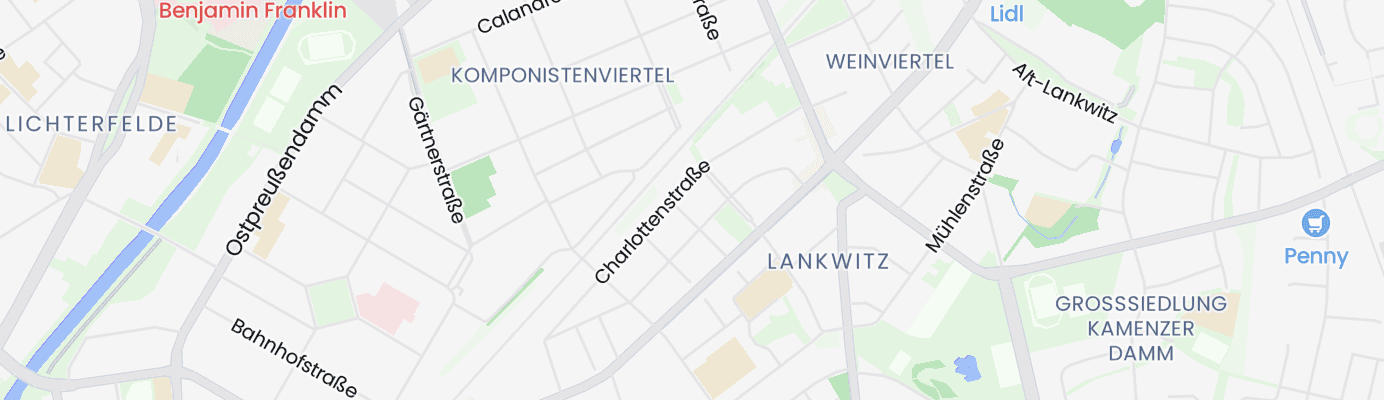 Karte mit dem ungefähren Standort