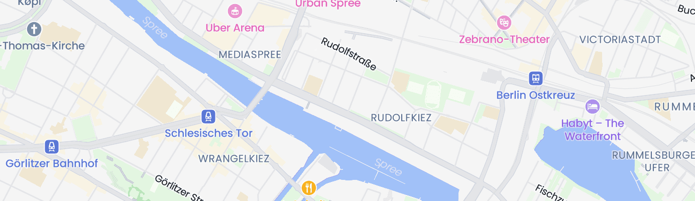 Karte mit dem ungefähren Standort