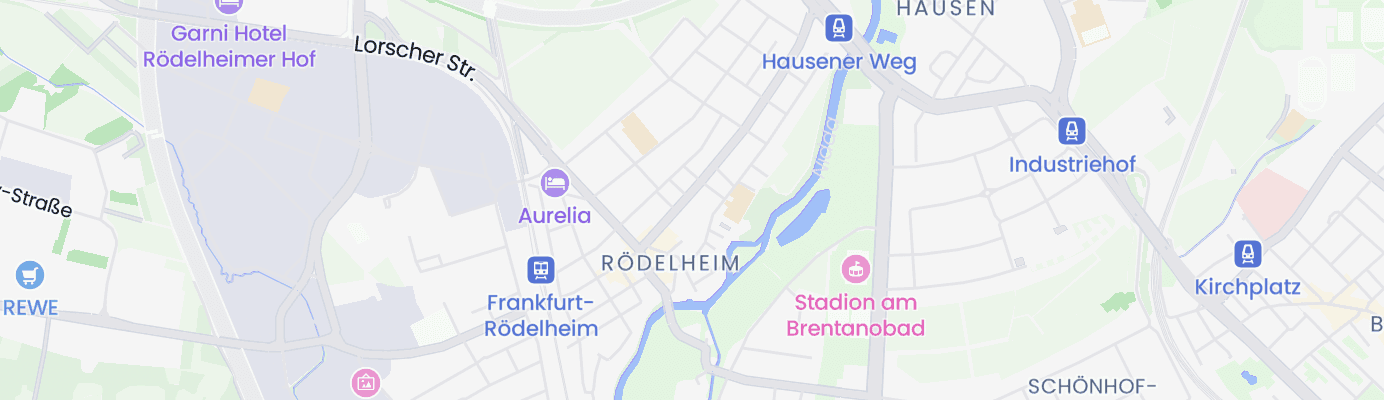 Karte mit dem ungefähren Standort