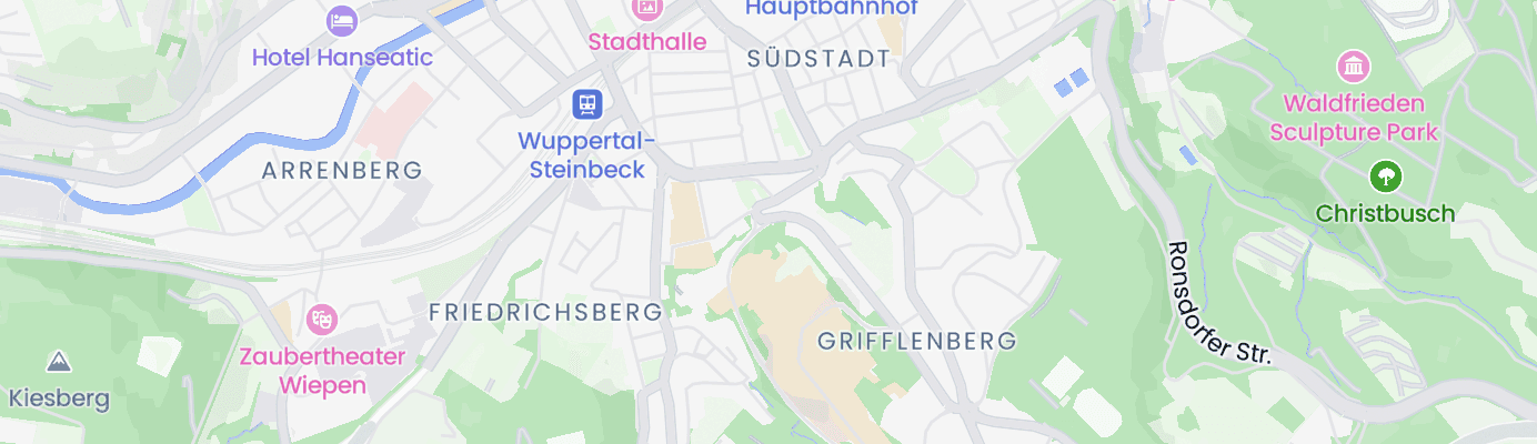 Karte mit dem ungefähren Standort