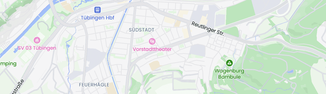 Karte mit dem ungefähren Standort