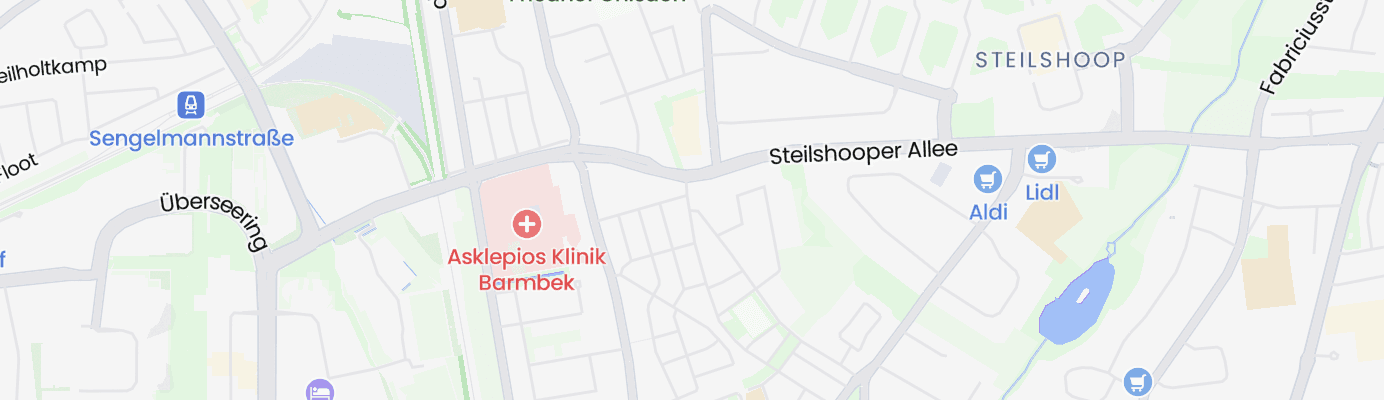 Karte mit dem ungefähren Standort