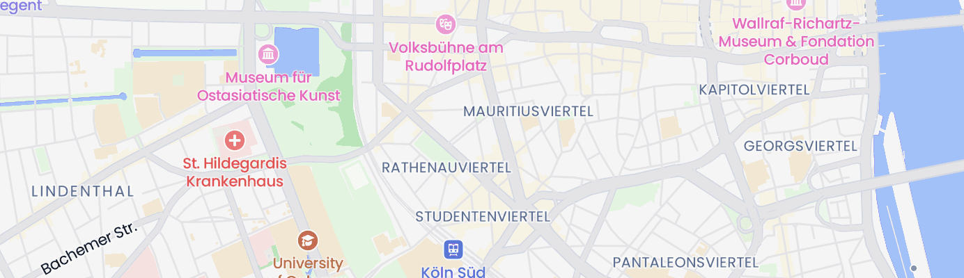 Karte mit dem ungefähren Standort