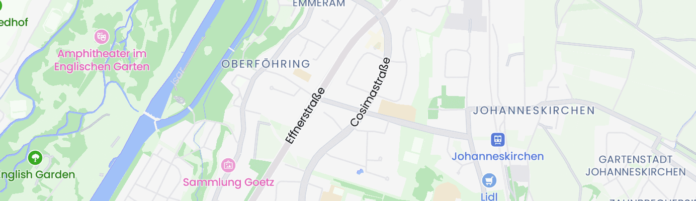 Karte mit dem ungefähren Standort