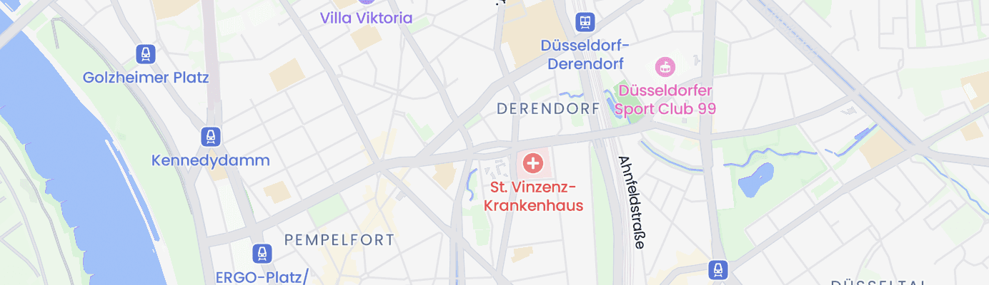 Karte mit dem ungefähren Standort