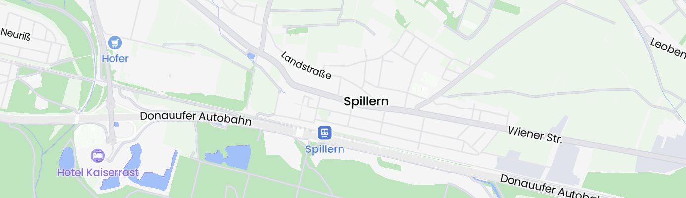Karte mit dem ungefähren Standort