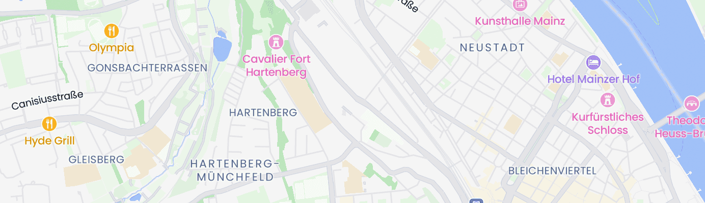 Karte mit dem ungefähren Standort