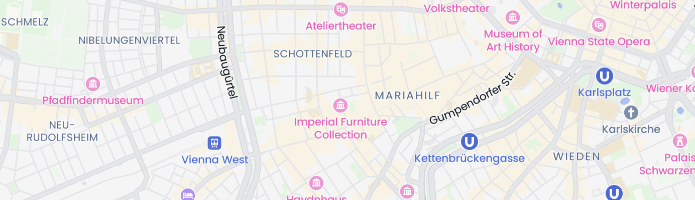 Karte mit dem ungefähren Standort
