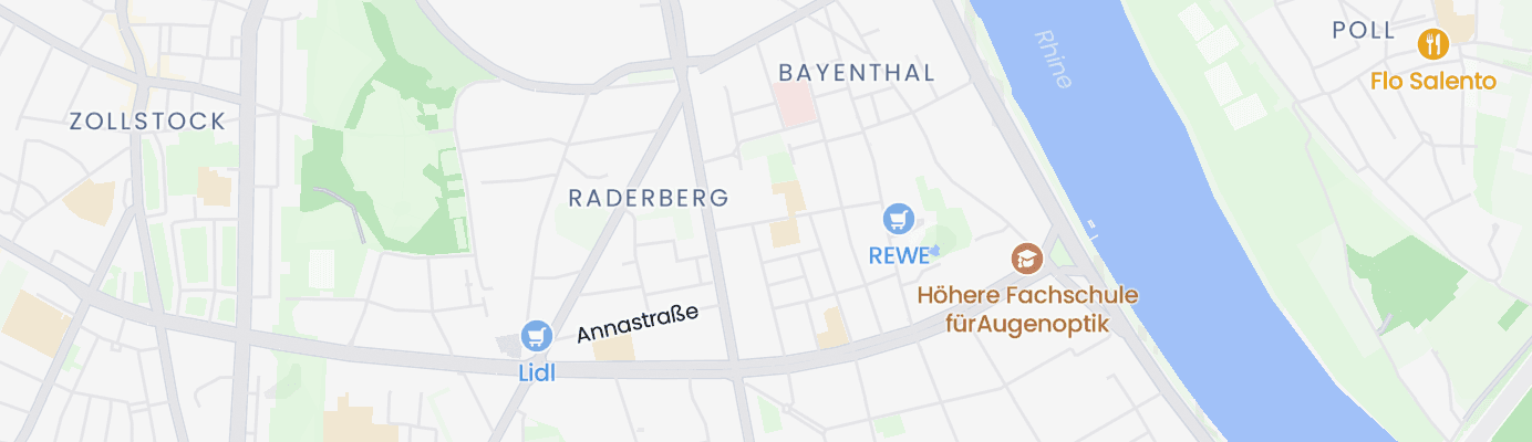 Karte mit dem ungefähren Standort