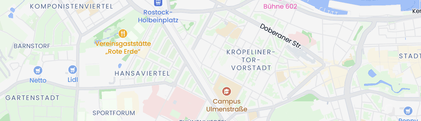 Karte mit dem ungefähren Standort