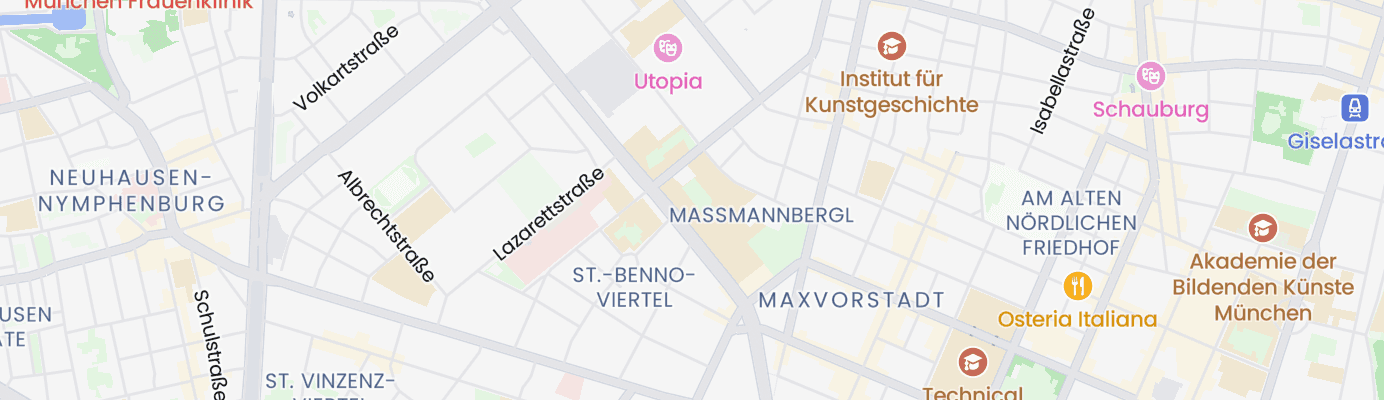 Karte mit dem ungefähren Standort