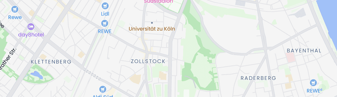 Karte mit dem ungefähren Standort