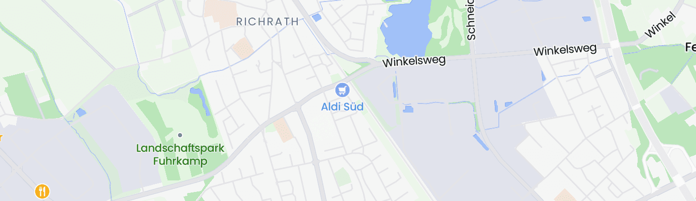 Karte mit dem ungefähren Standort