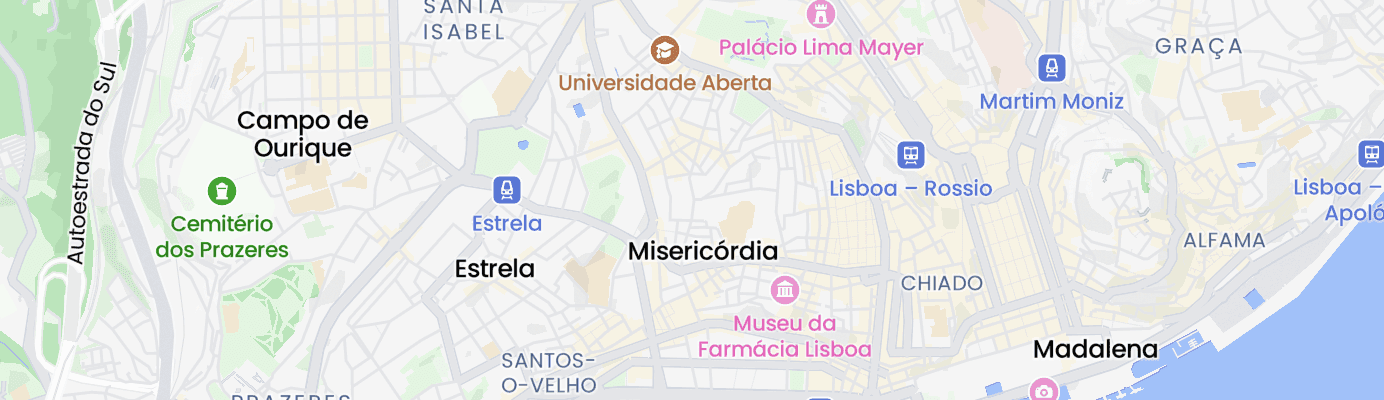 Map showing the approximate location