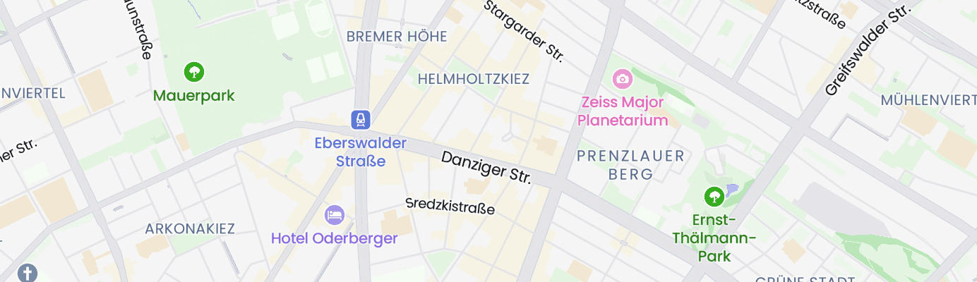 Map showing the approximate location