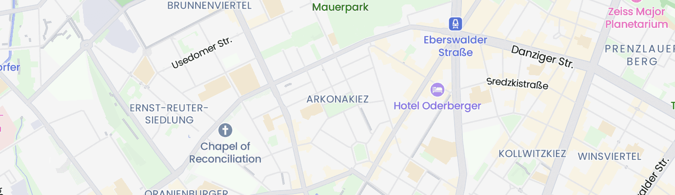 Karte mit dem ungefähren Standort