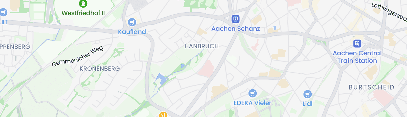Karte mit dem ungefähren Standort