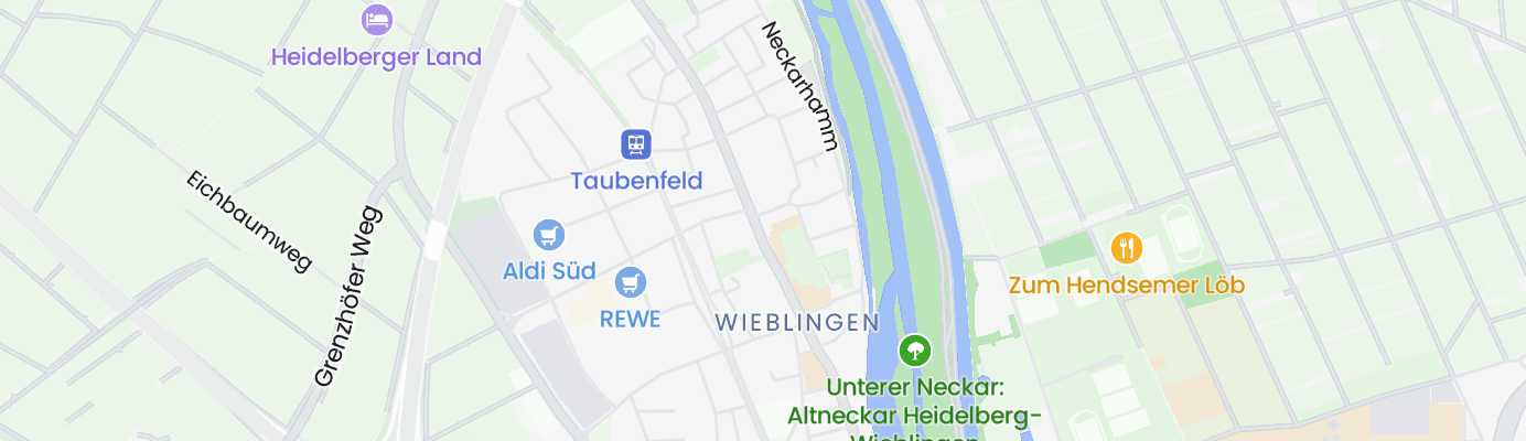 Karte mit dem ungefähren Standort