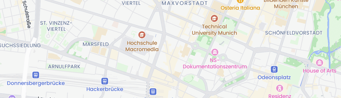 Karte mit dem ungefähren Standort