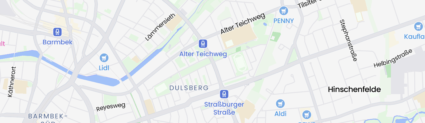 Karte mit dem ungefähren Standort