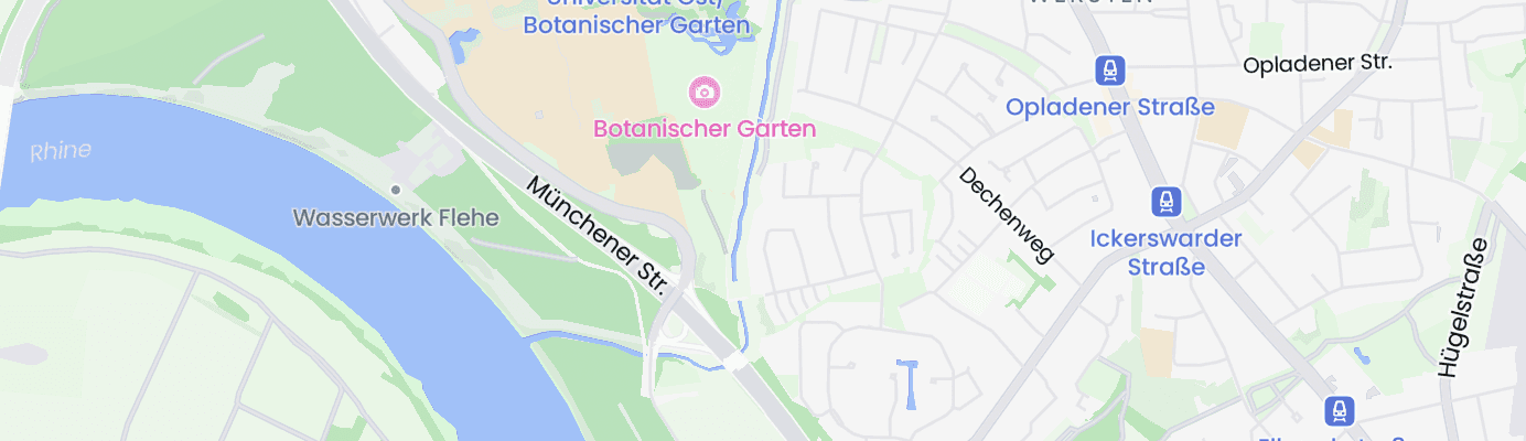 Karte mit dem ungefähren Standort