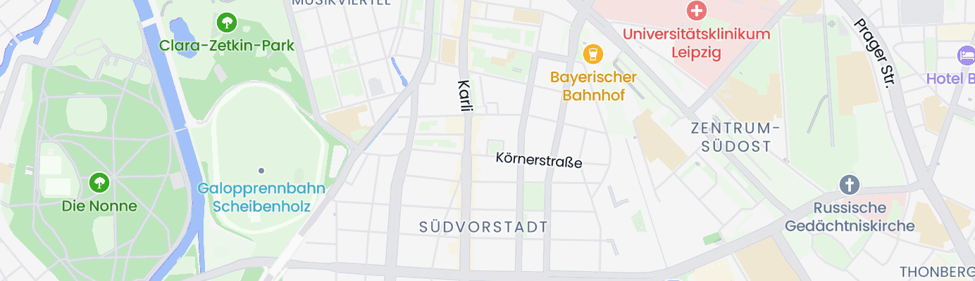 Map showing the approximate location