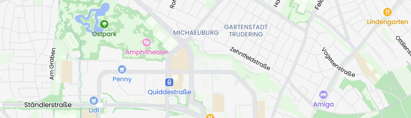 Karte mit dem ungefähren Standort