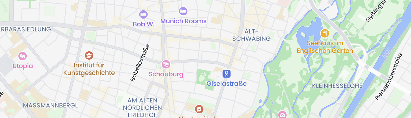 Karte mit dem ungefähren Standort