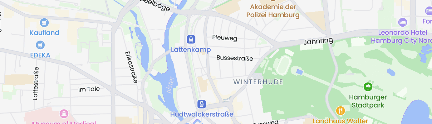Karte mit dem ungefähren Standort