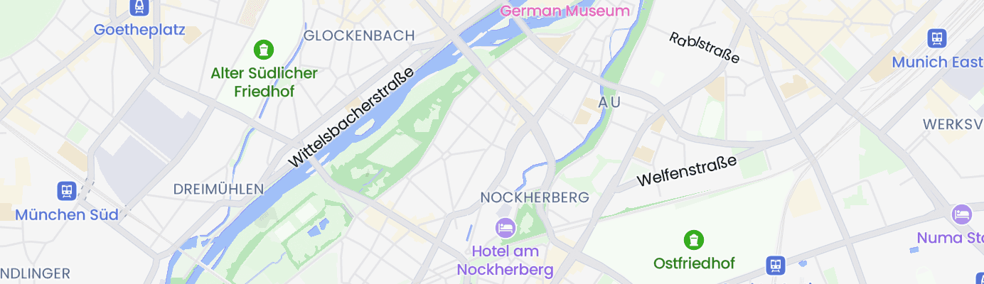 Karte mit dem ungefähren Standort