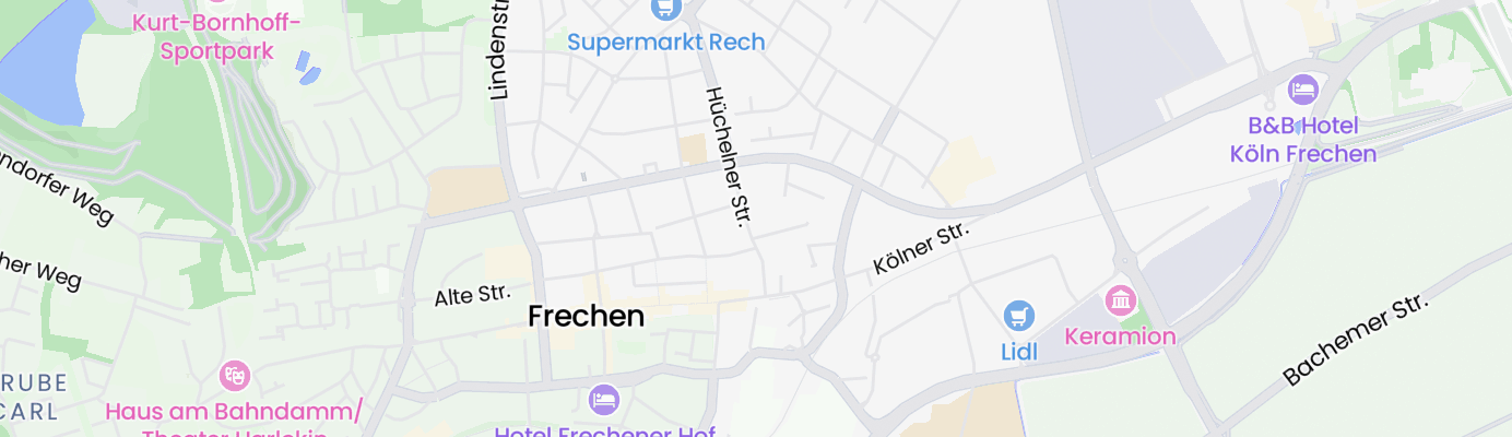Karte mit dem ungefähren Standort